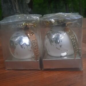 🆕️ Department 56 Earth Christmas Ornaments bundle Set